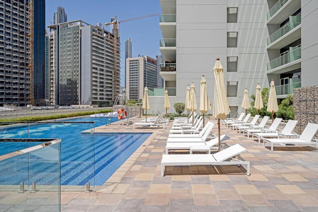 Appartement Brand New 1Br- Business Bay - Burj Khalifa View à Dubaï Extérieur photo